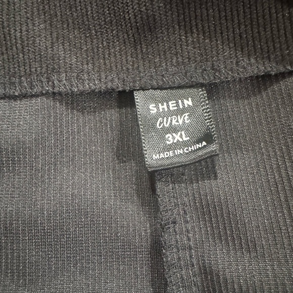 SHEIN Black Overalls Minimalist Relaxed Fit size 3XL - Picture 8 of 9